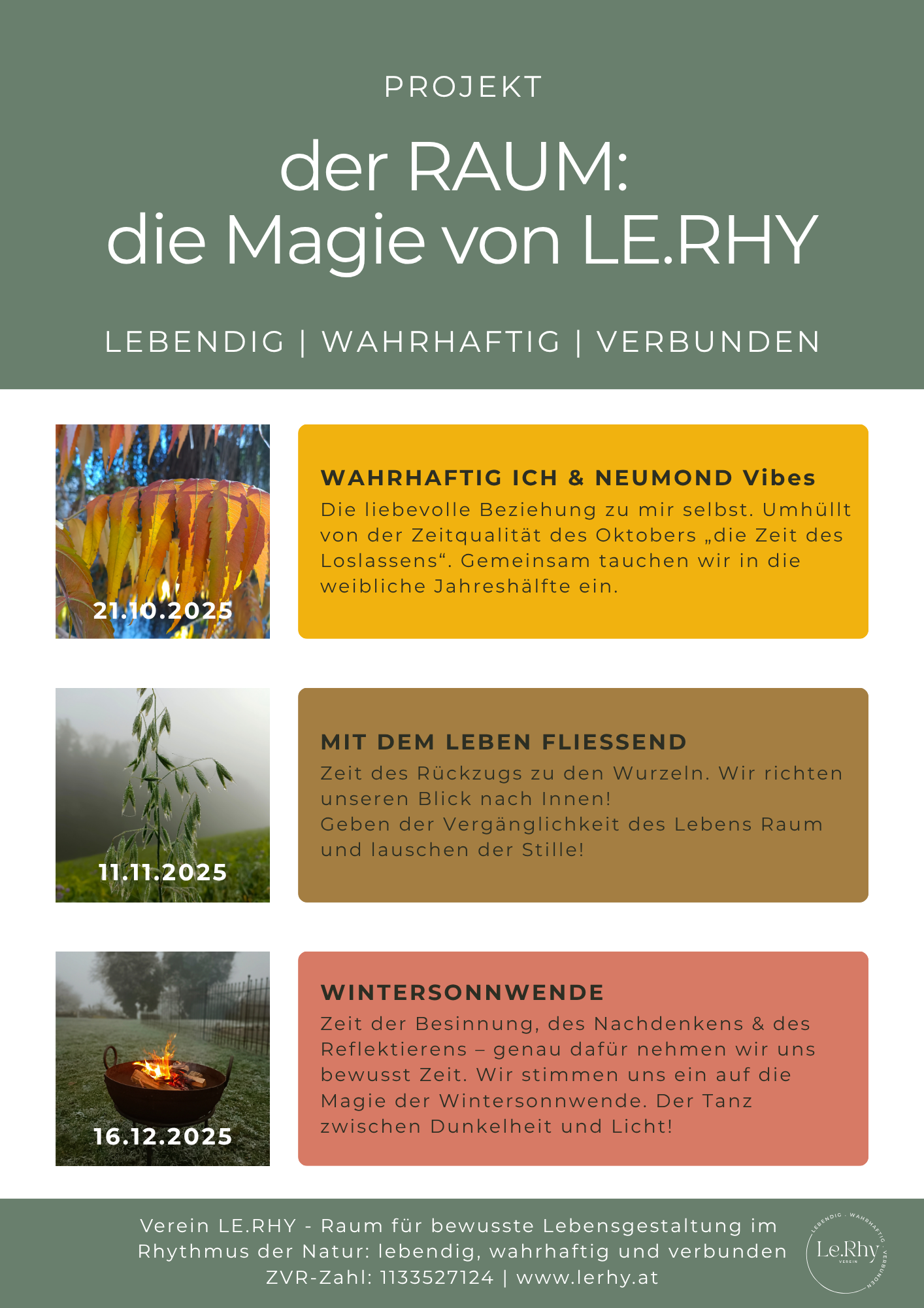 Flyer Projekt "der RAUM: die Magie von LE.RHY" - Seite 3
